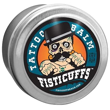 Grave Before Shave Fisticuffs Tattoo Balm 2 Ounce Tin