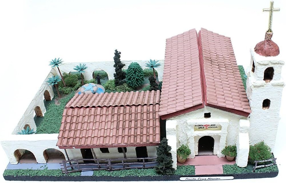 California Mission Model Kit Santa Cruz Mission_AB