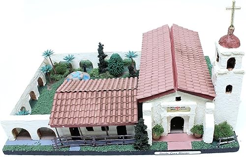 Kit de Modelo Misión de California Santa Cruz Mission_AB