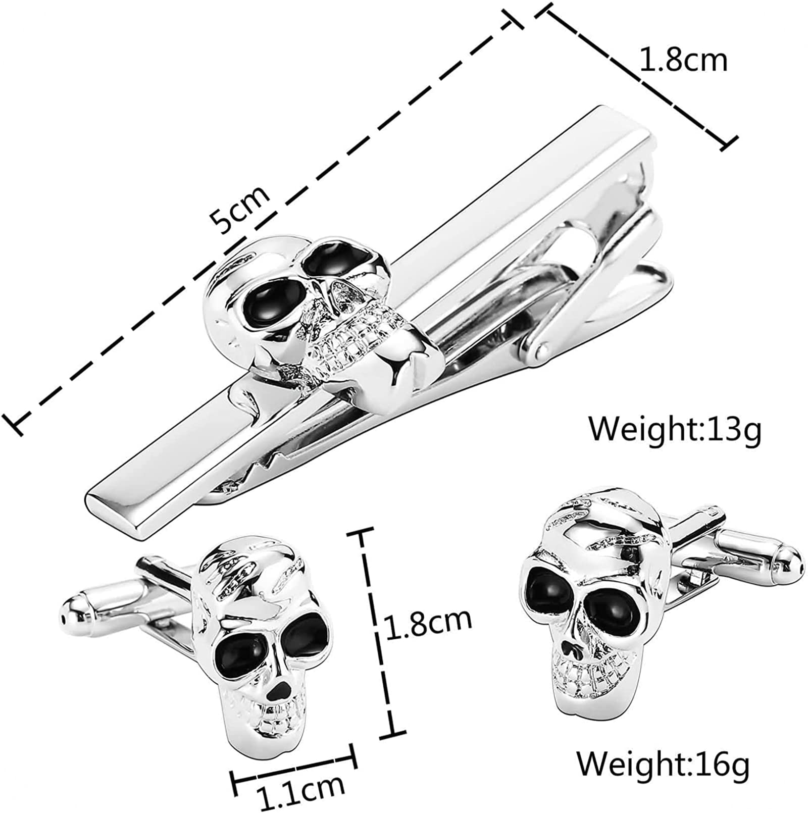 Boutons Manchette Homme, Bouton de Manchette Personnalisé Bouton de Manchette Argent Bouton de Manchette Acier Bouton de Manchette Homme Tete de Mort