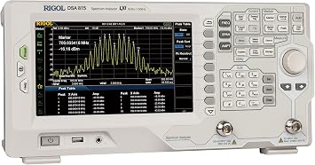 Rigol DSA815-TG 9kHz to 1.5GHz with Pre-Amplifier and Tracking Generator Spectrum Analyzer