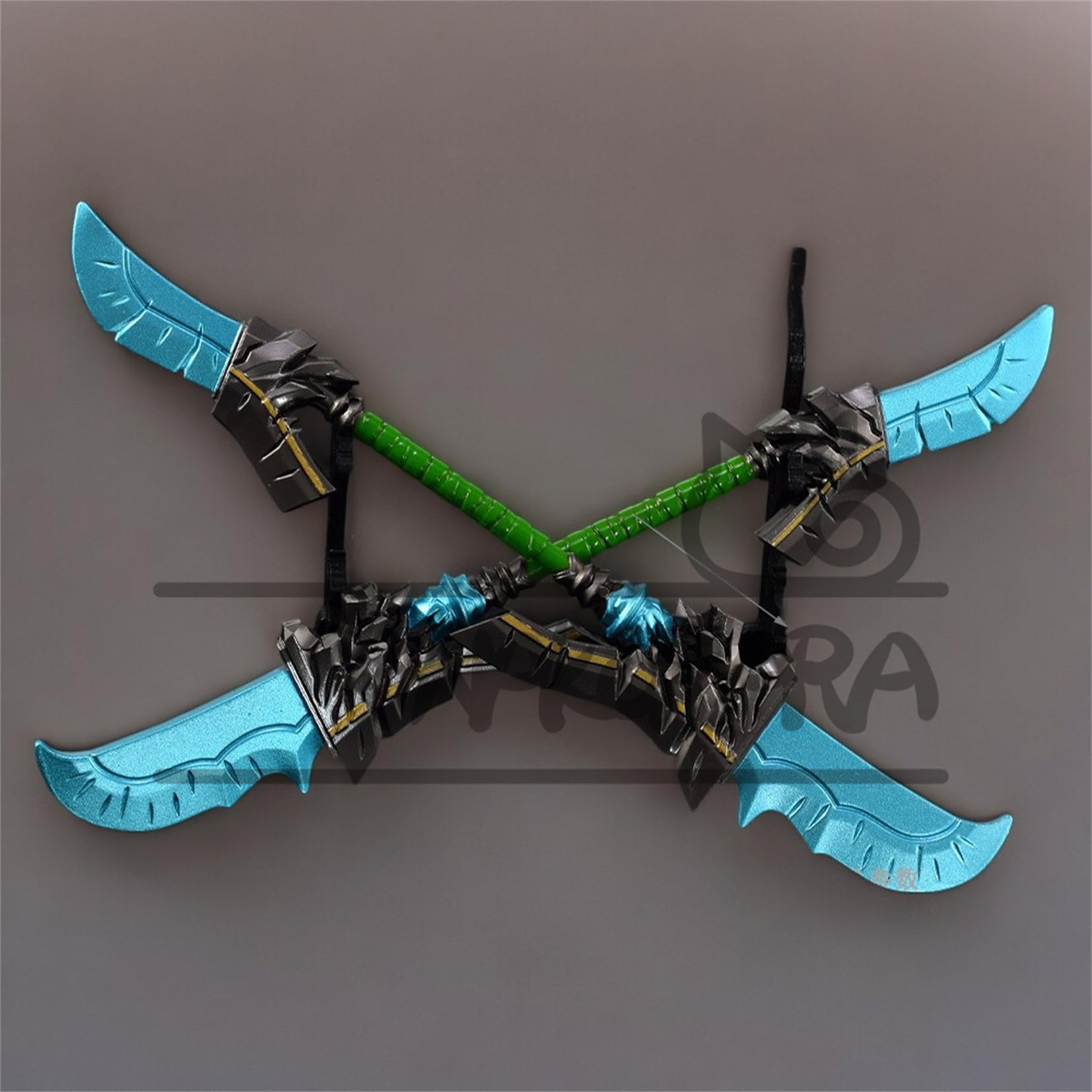 Amazon.co.jp: Nakorara ミニチュア 双戟 22cm ミニサイズ 武器