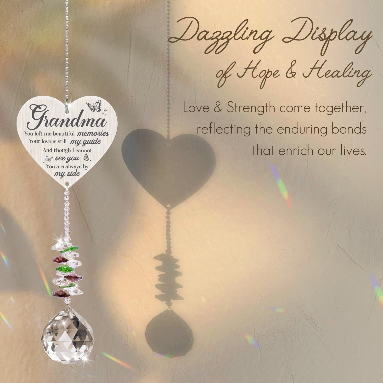 Attrape-soleil En Cristal Commémoratif, Cadeau De Sympathie Pour La