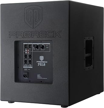 18 inch 2200W P.M.P.O Active Powered PA DJ Subwoofer Cabinet
