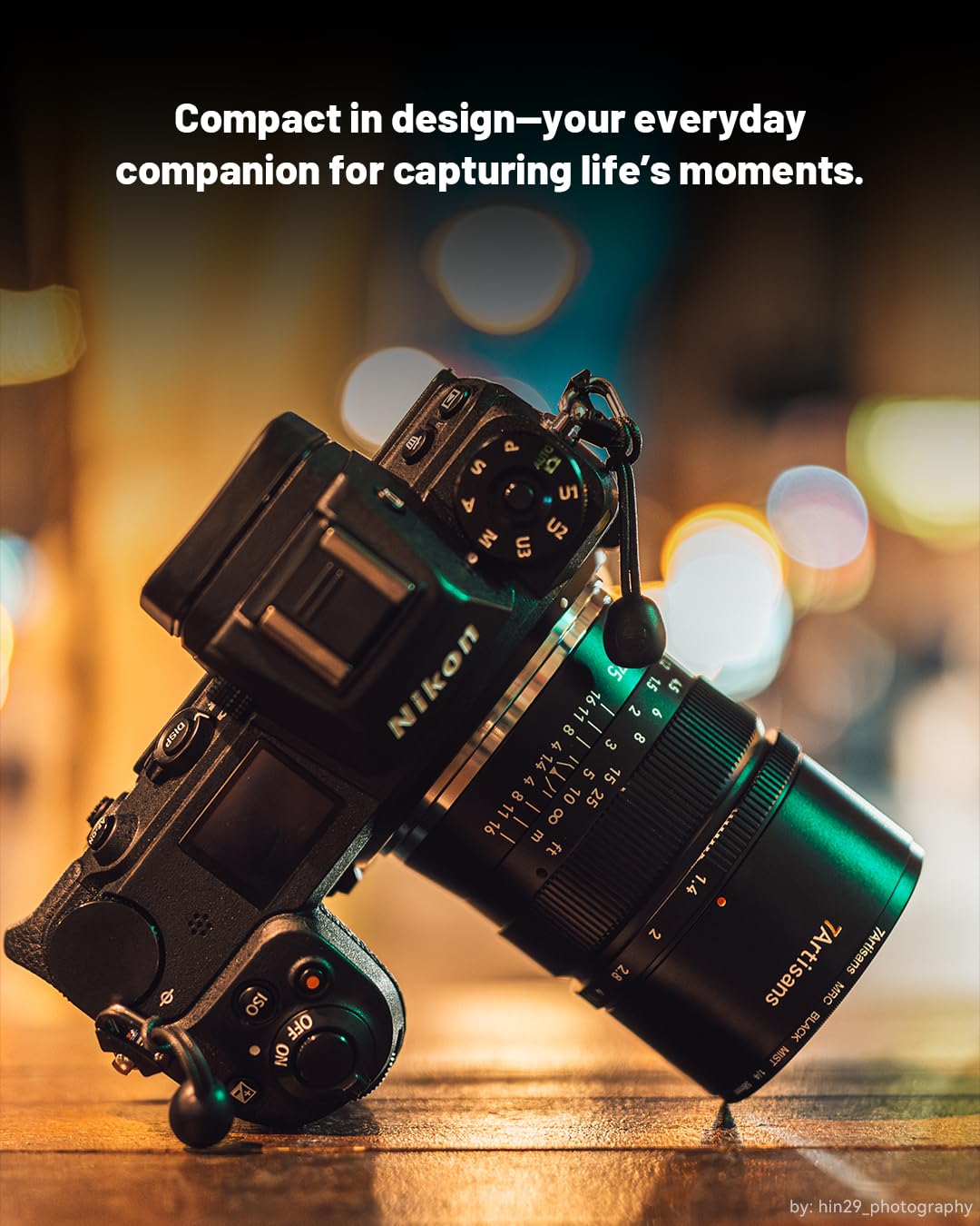 7artisans Obiettivo per fotocamera full frame da 75 mm F1.4 con apertura ampia e apertura raffinata Bokeh per fotocamere mirrorless Sony E-mount