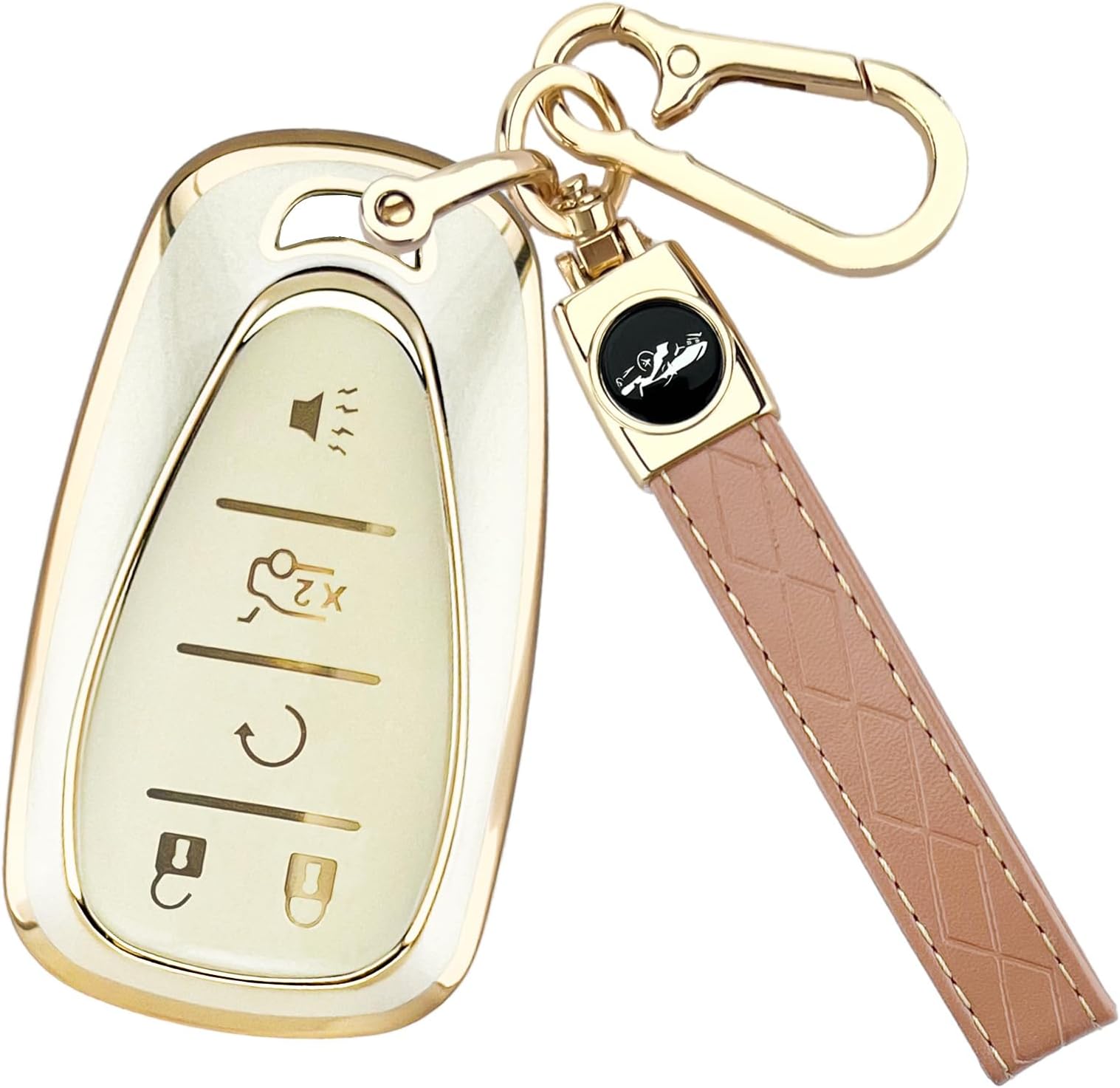 Zinc Alloy Car Key Case Cover For Chevrolet Chevy Malibu Camaro Cruze Traverse Spark Equinox Sonic Volt Bolt Smart Key Protect Shell I.811571076