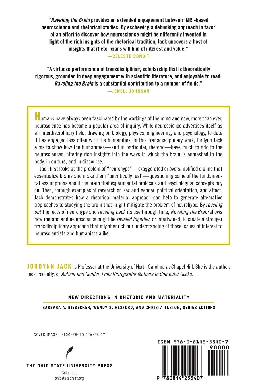Raveling the Brain: Toward a Transdisciplinary Neurorhetoric