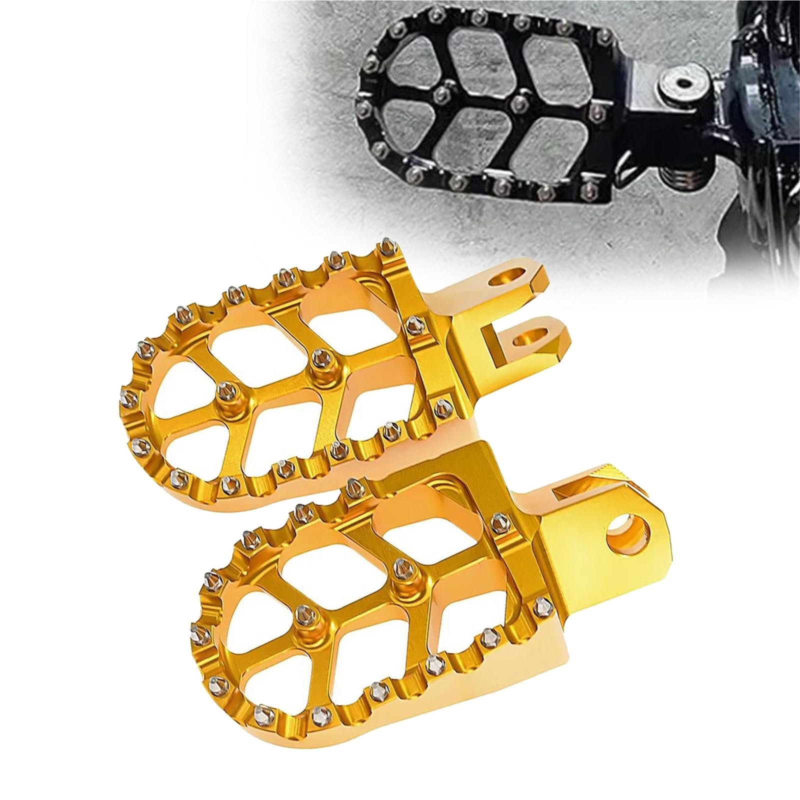 Repose-Pieds pour DRZ400SM et Suzuki DRZ 400 S E Moto RM 250 RMX 125