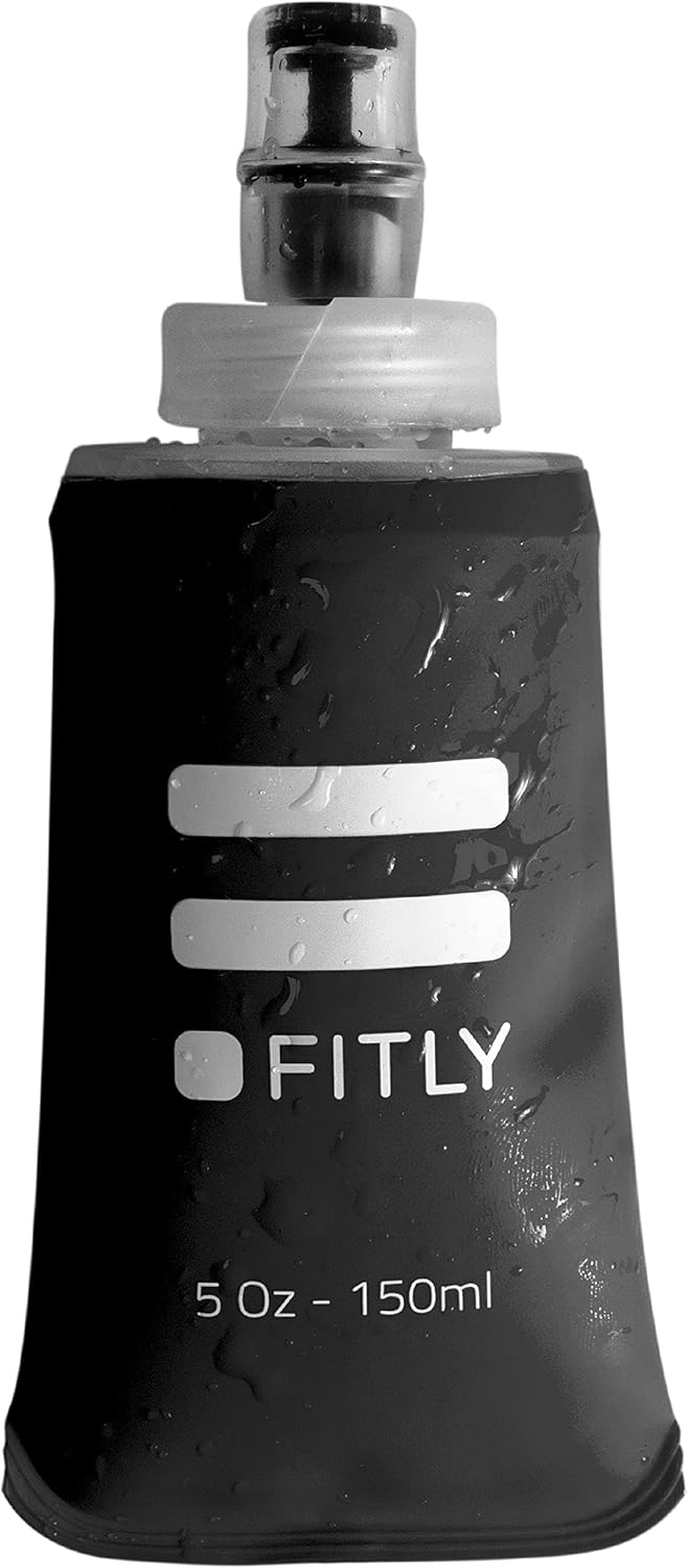 FITLY Soft Flask pour Sac d'Hydratation - Idéal pour Le Running, vélo, randonnée - Gourde Souple