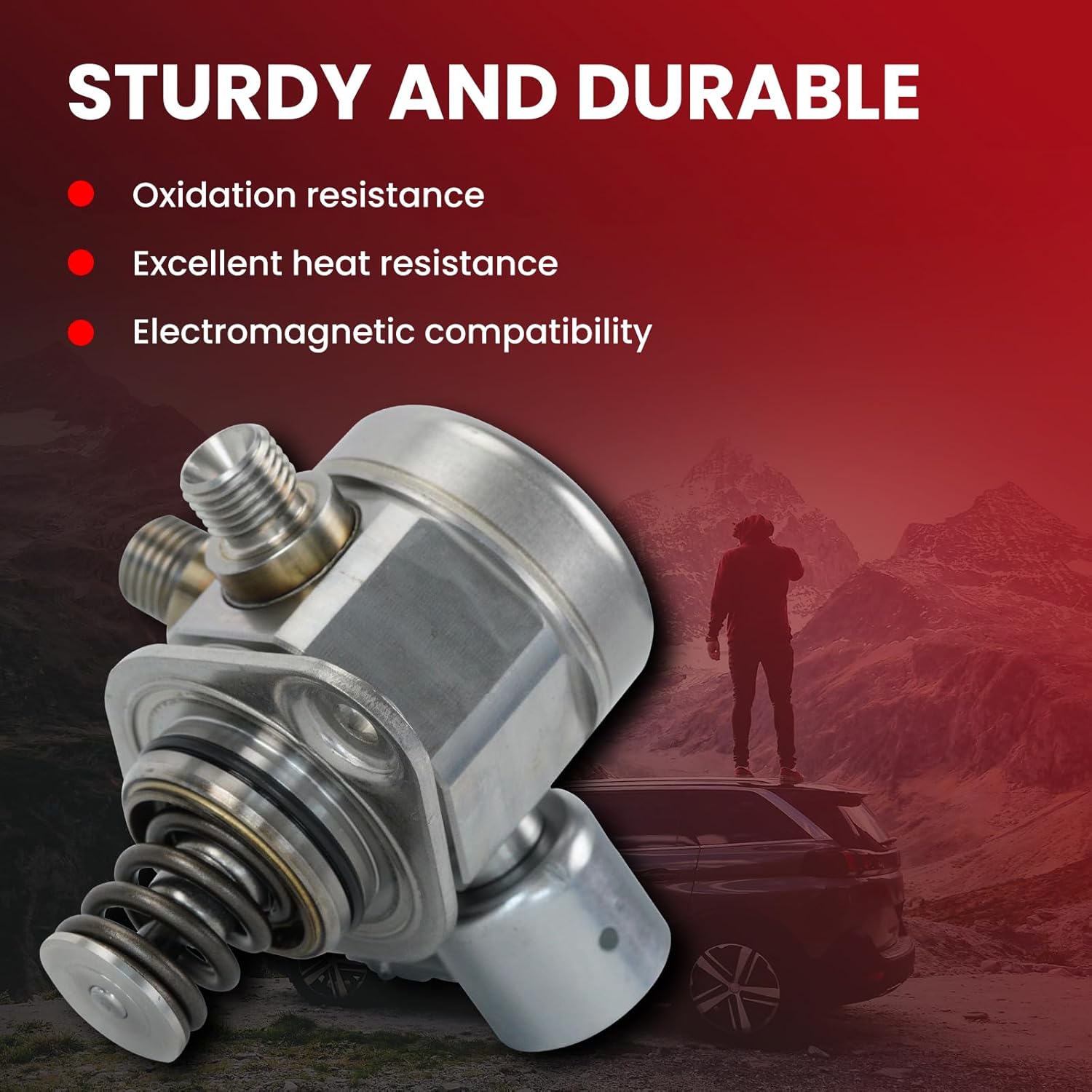 MOCA High Pressure Fuel Pump fits For Land Rover 2017-2020 Discovery 3.0L, 2010-2016 LR4 5.0L, 2010-2022 Range Rover 5.0L, 2014-2019 Range Rover 3.0L, 2010-2022 Range Rover Sport 5.0L