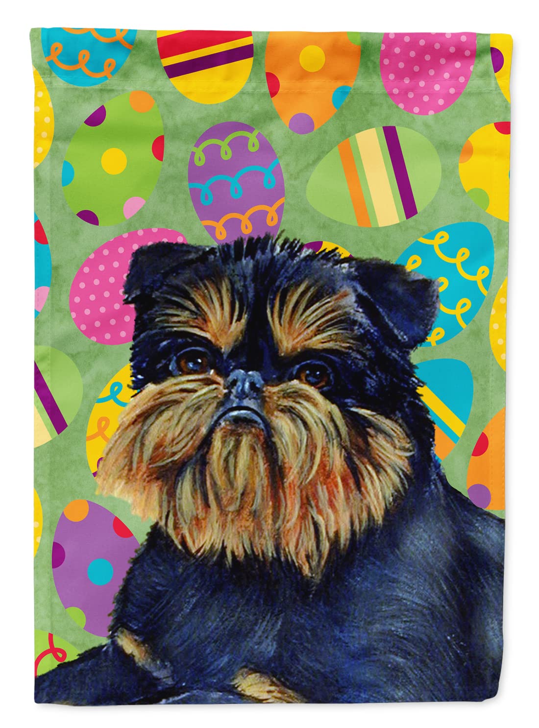 Drapeau Brussels Griffon grand format multicolore Caroline's Treasures LH9433CHF