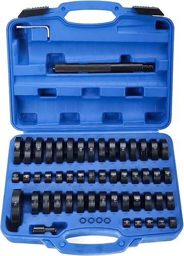 BTSHUB Juego de herramientas de extracción de rodamientos de buje personalizado 52 en 1 para rueda de transmisión, eje de rueda de transmisión,