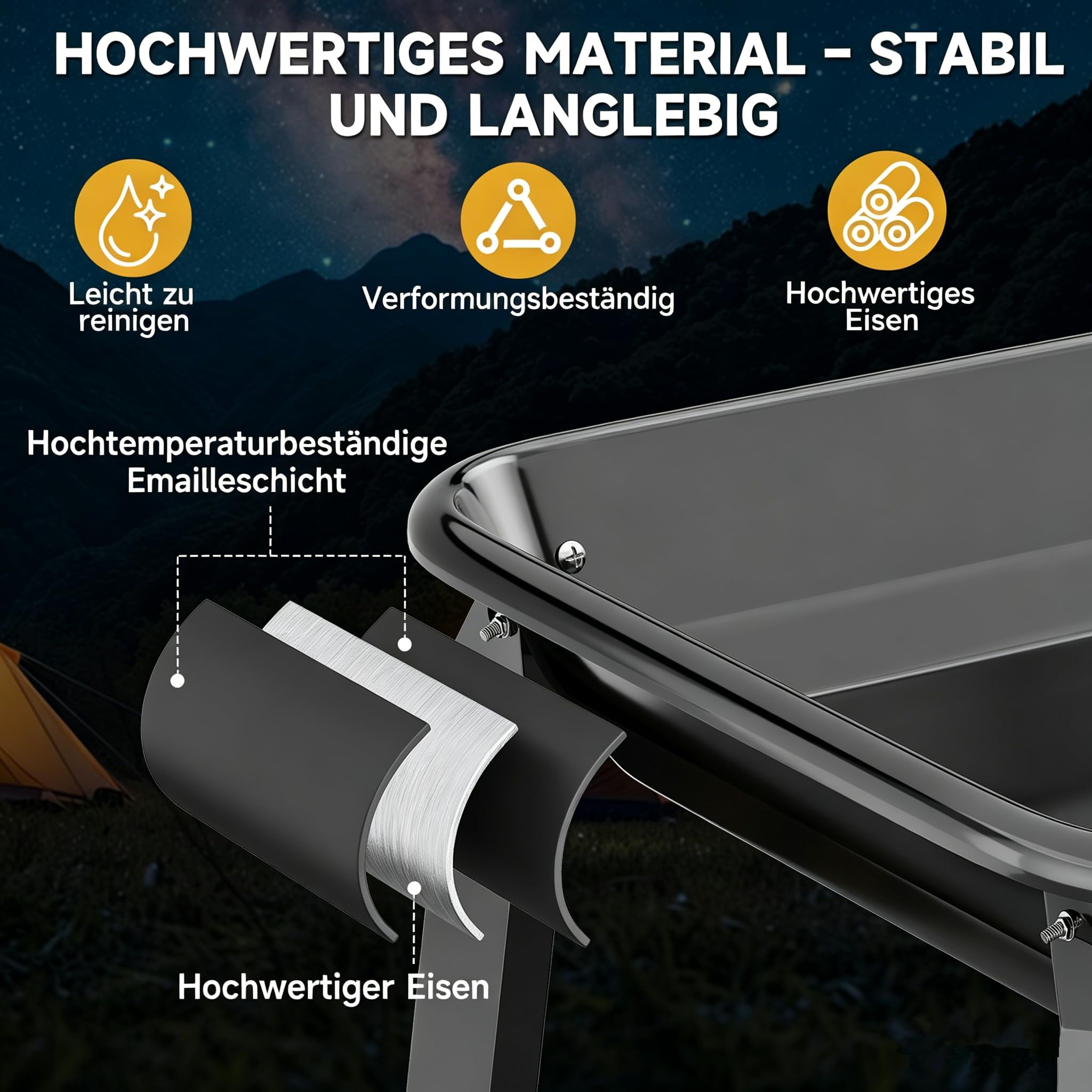 HOMELUX Grill na węgiel drzewny, 84 x 39 x 97 cm, grill stojący, ruszt do grillowania z kółkami i półką na drewno, idealny na piknik, do ogrodu, na kemping