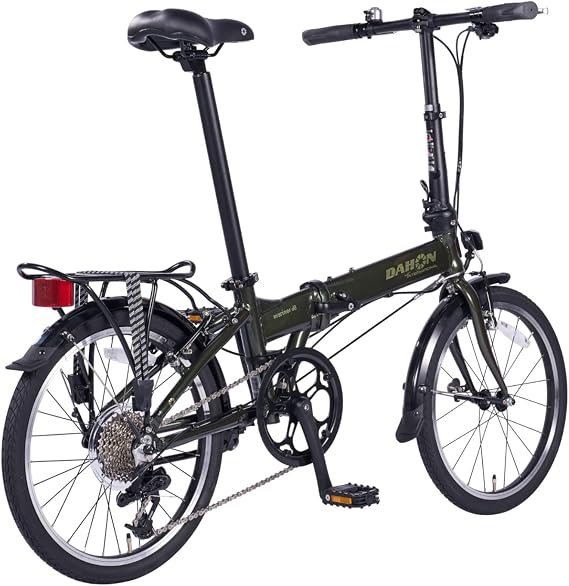 DAHON INTERNATIONAL Mariner D8 Folding Bike, 20 Inches, Aluminum Frame, 8 Tier Exterior