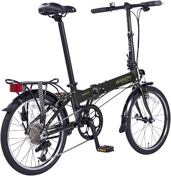DAHON INTERNATIONAL Mariner D8 Folding Bike, 20 Inches, Aluminum Frame, 8 Tier Exterior