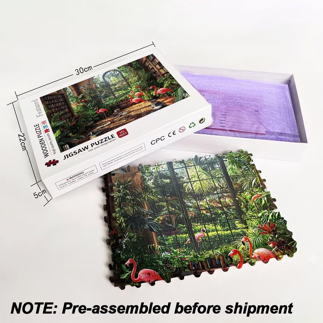 Puzzle 1500 Pezzi, Puzzle Tropicale per Adulti, 87x57cm, Compact Box -4472