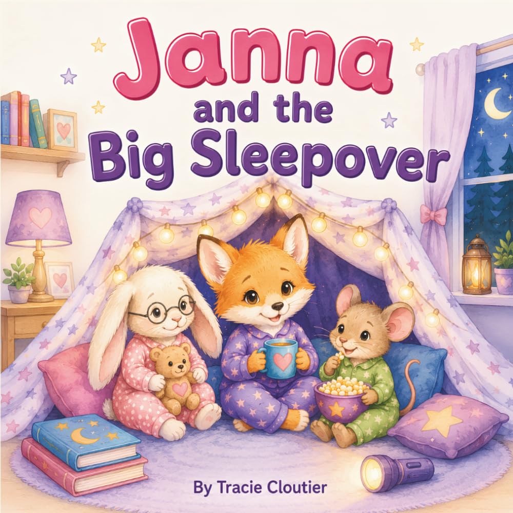 Janna and the Big Sleepover: A Cozy Story About Sleepover Worries, Missing Home, and Growing Brave (The Brave Little Moments Series)