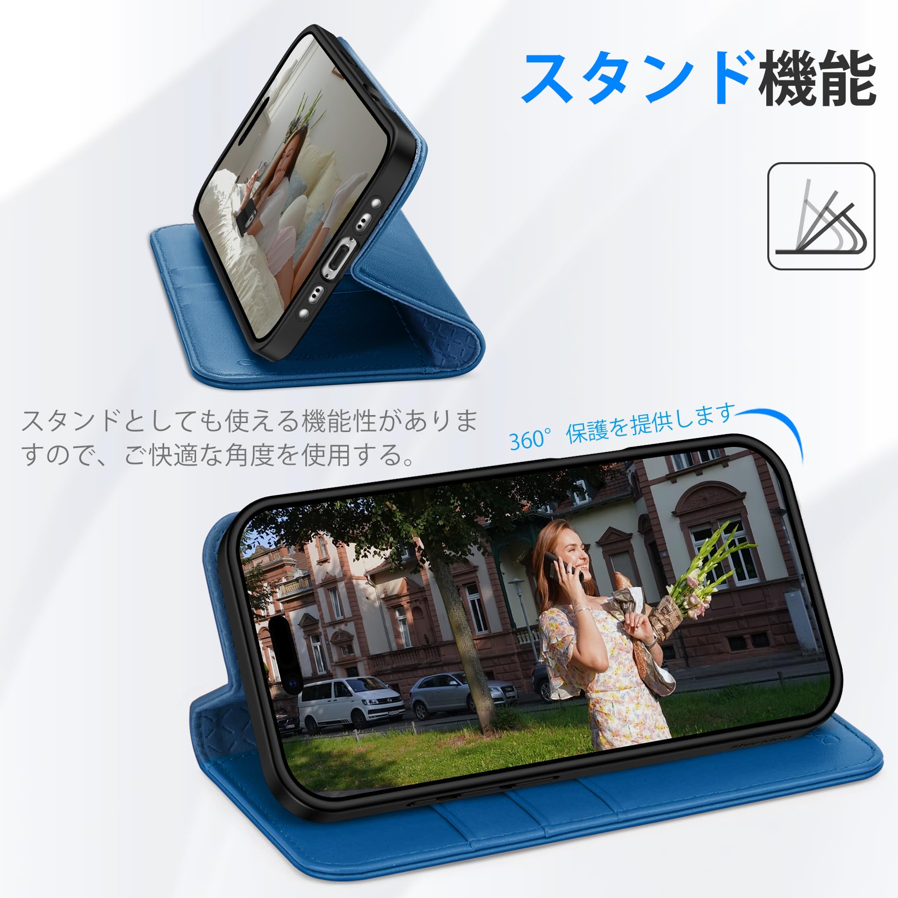 Amazon.co.jp: SHIELDON iPhone Air 対応 手帳型ケース 本革レザー 6.5