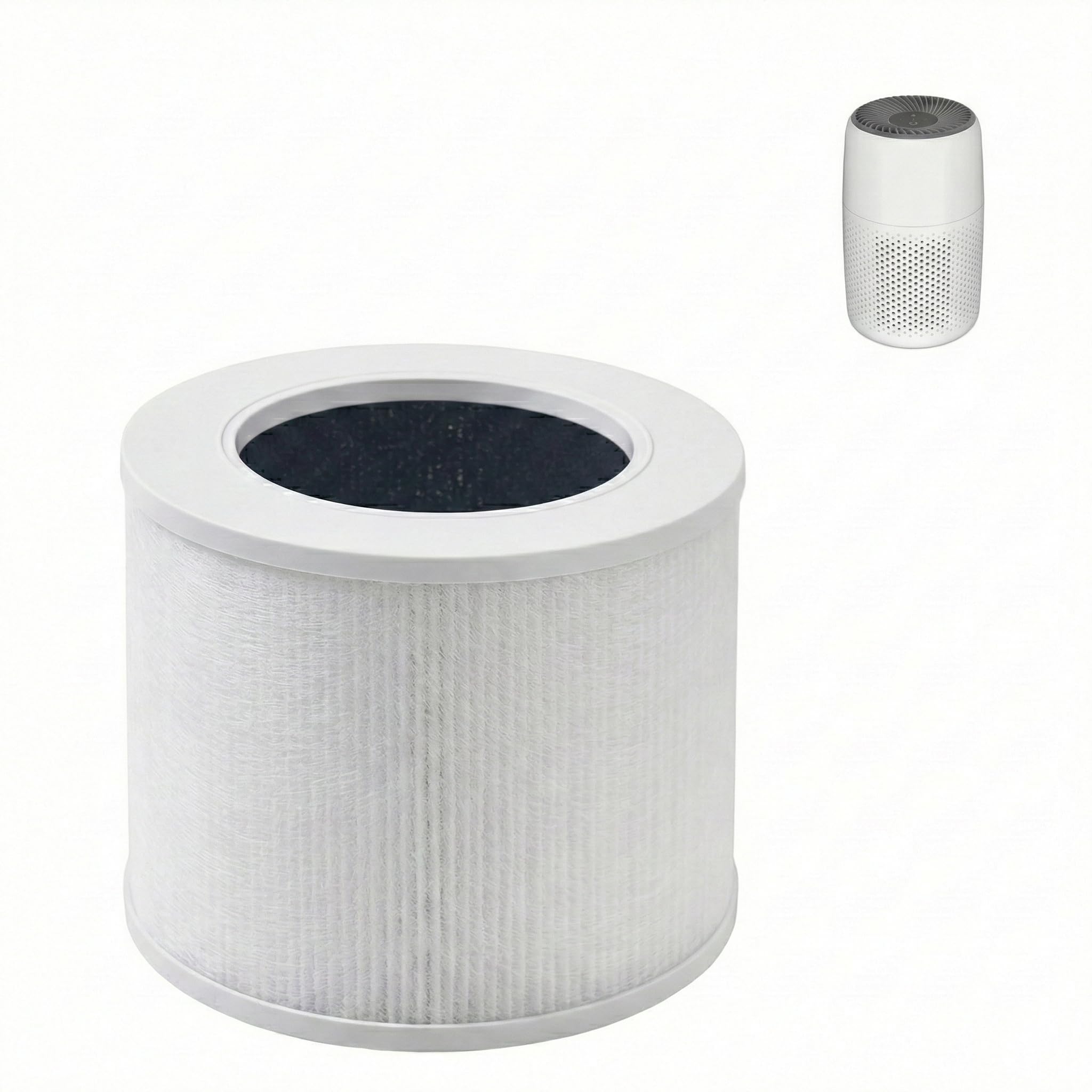 Core 400S-P Replacement Filter for Levoit Core 400S, Core 400S-RF Air Purifier Filters, Supports HEPA Sleep Mode, High-Efficiency Activated Carbon for Removal of Smoke, Odor, Allergens, Pollen, 1 Pack