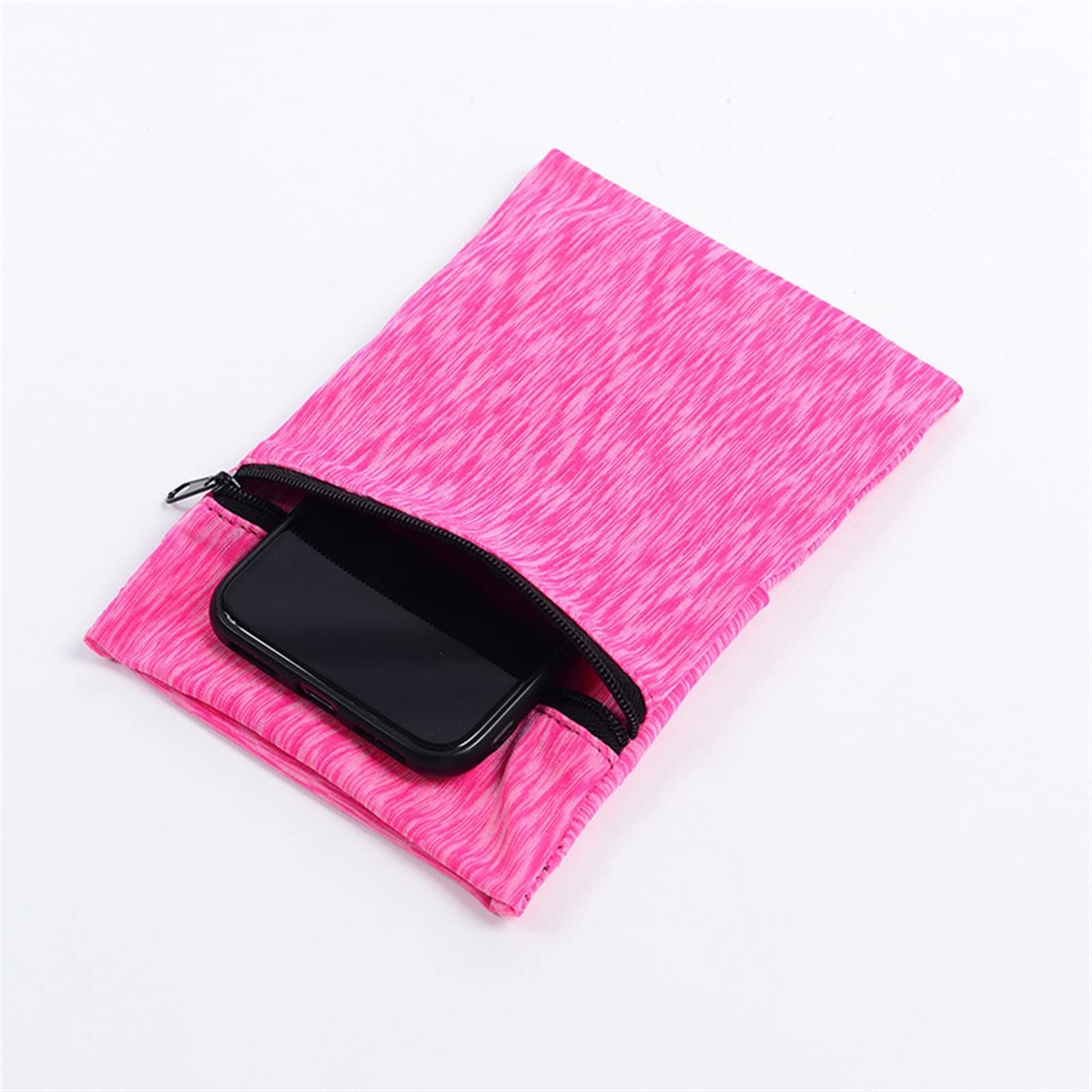 VIZCO Mens Cross Body Bag Armband Sport Phone Case Waterproof For Running Arm Phone Holder Running Gym Sports Mobile Bag (Color : Pink)-image-15