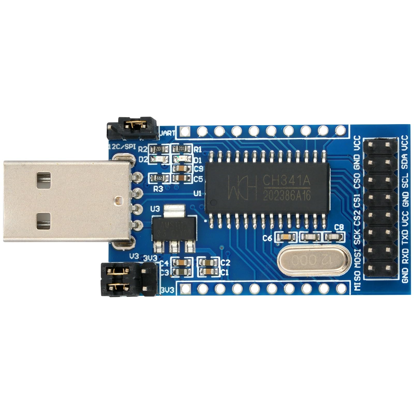 WWZMDiB CH341A USB to UART/IIC/SPI/TTL/ISP Adapter EPP/MEM Parallel Converter