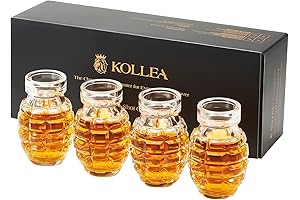 Kollea Grenade Shaped Shot Glass Set: Your Explosive Party Companion
