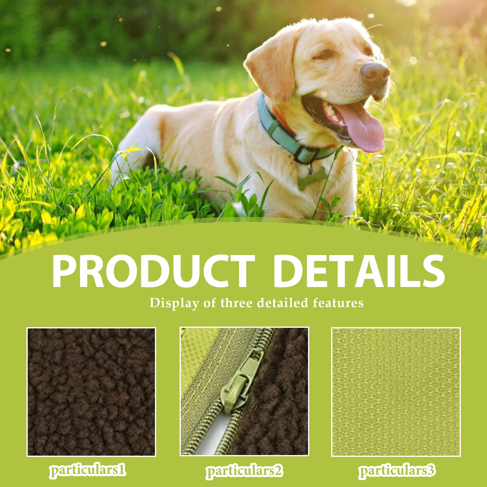 Landscape Lights2K Hundedecke 95x65cm - Faltbar & Wasserdicht Für Unterwegs