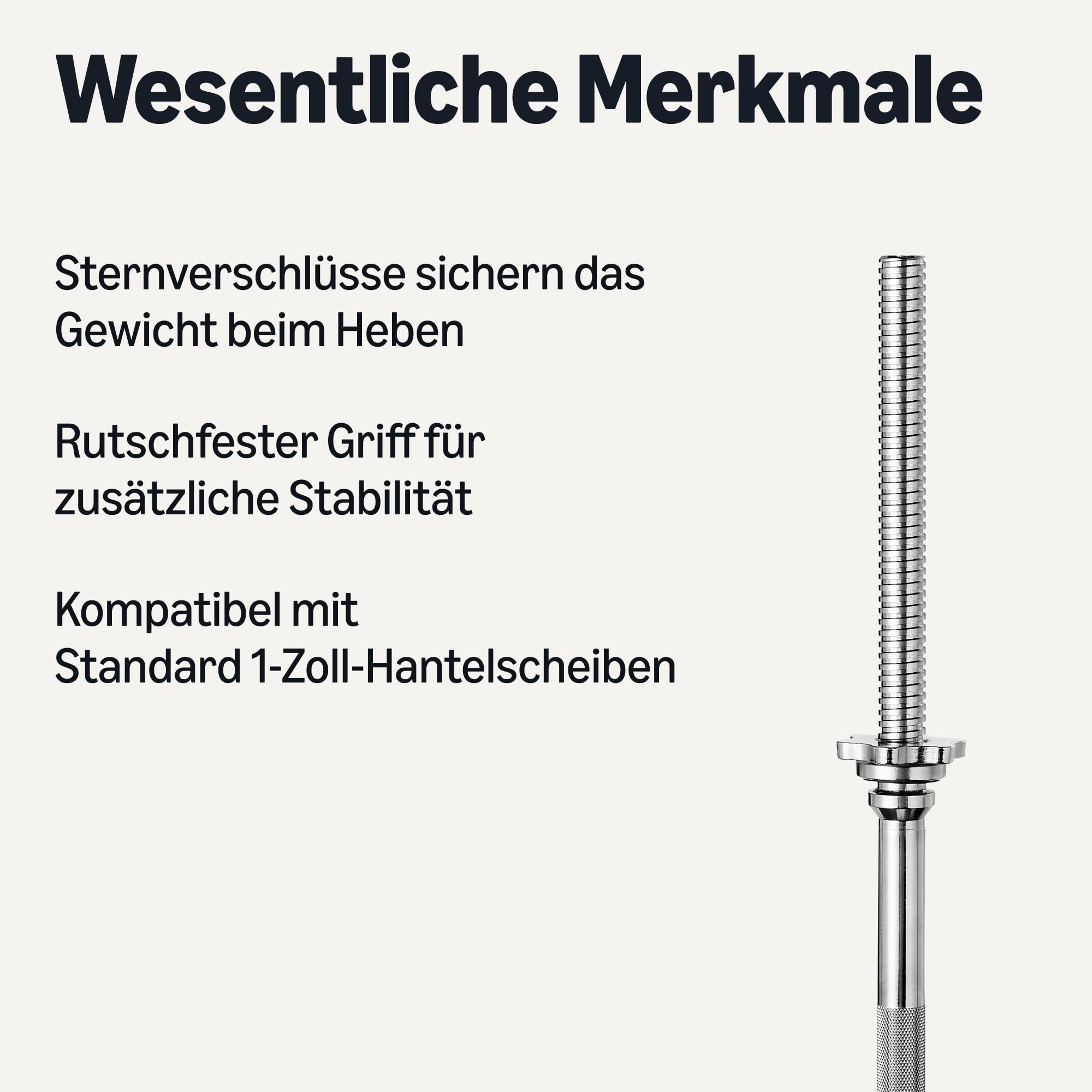Amazon Basics Langhantelstange