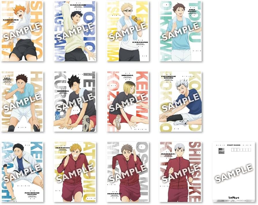 Amazon.co.jp: 【公式】ハイキュー!! TRAINING MENU A5ポストカード Amazon.co.jp: 【公式】ハイキュー!! TRAINING MENU A5ポストカード