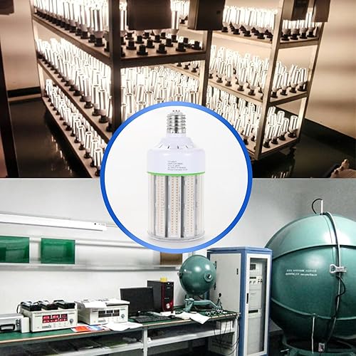Miniatura 4 de Paquete de 2 bombillas LED de maíz de 100 W, reemplazo de lámpara HID de halogenuros metálicos de 400 W, base de 5000 K E39 Mogul para iluminación