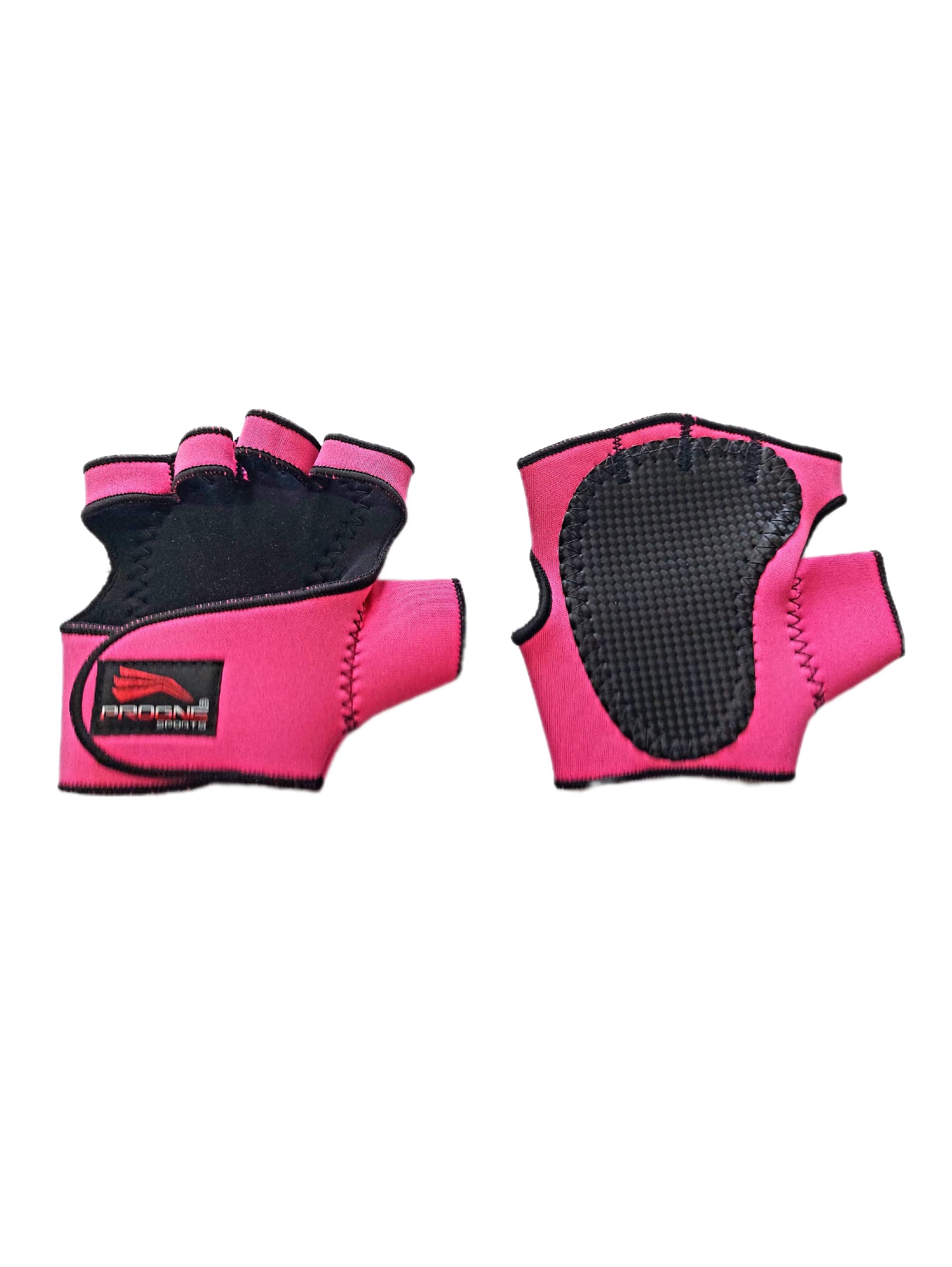 Luva de Academia Musculação Fitness - Neoprene - Pink - G