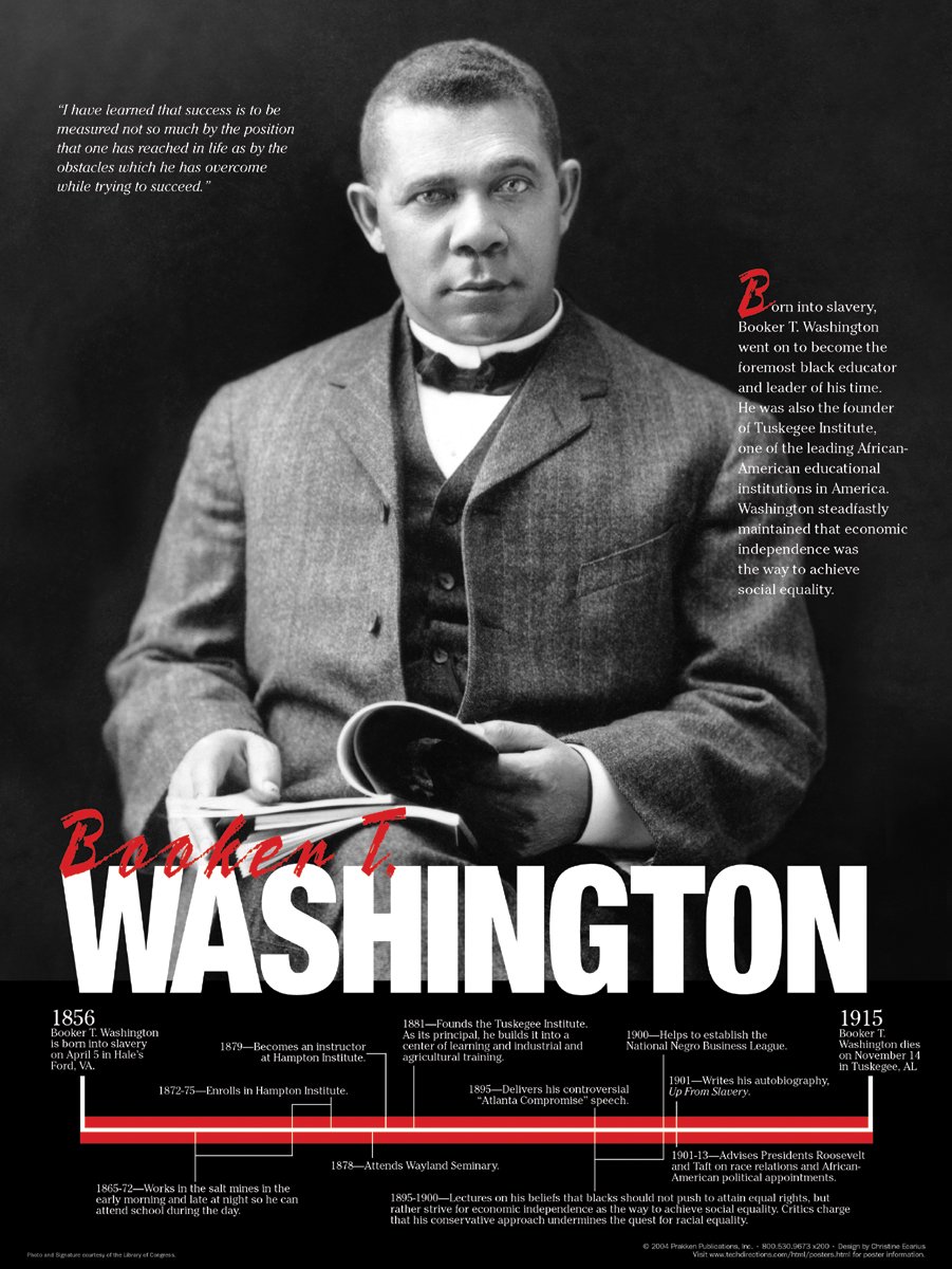 Booker T Washington PosterF