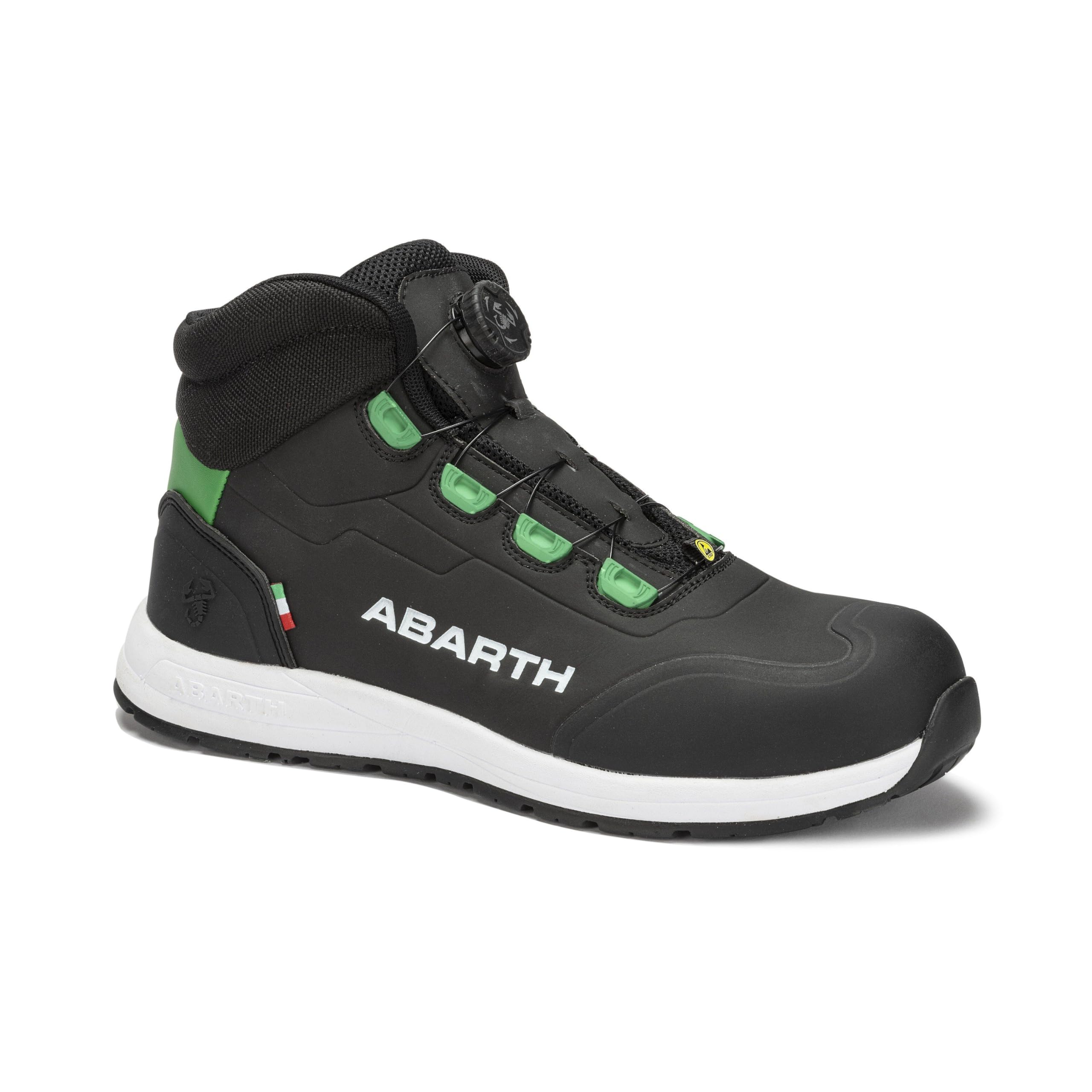 Abarth Scorpion Bota de Seguridad S3 Alta Negro Unisex 43-EU