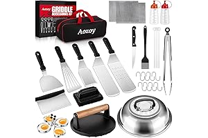 Griddle Pro Accessory Kit - 36PCS Blackstone Accessories, Flat Top Grill Accessories...