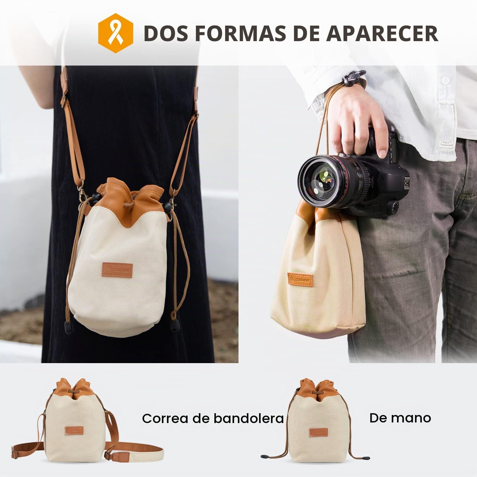 TARION - Bolso fotográfico SLR/DSLR/Espejo para cámaras réflex y Accesorios