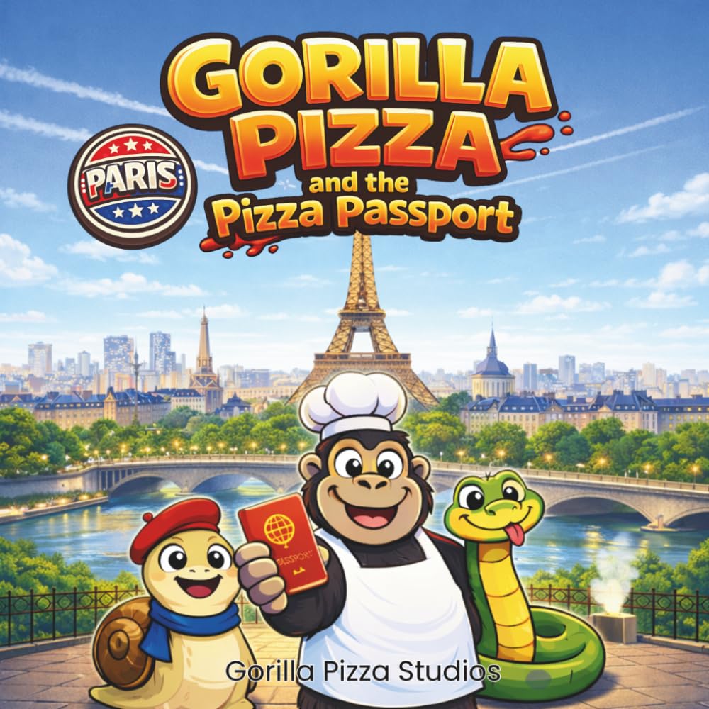 Gorilla Pizza and the Pizza Passport: Paris