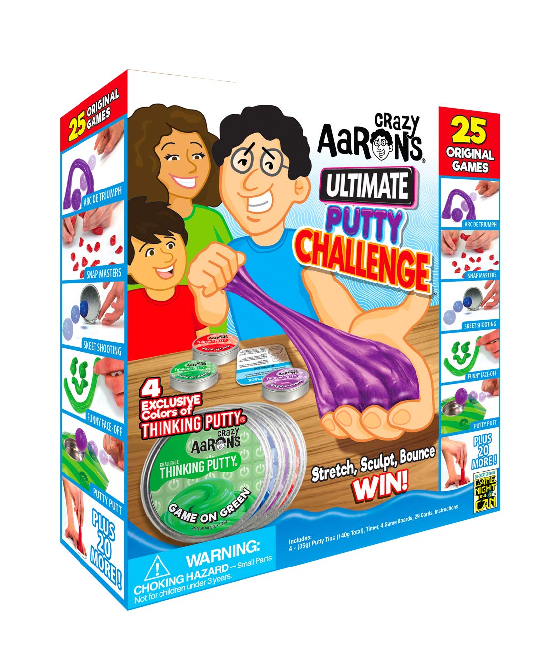 Crazy Aaron's Ultimate Putty Challenge - Thinking Putty Game - Made in USA