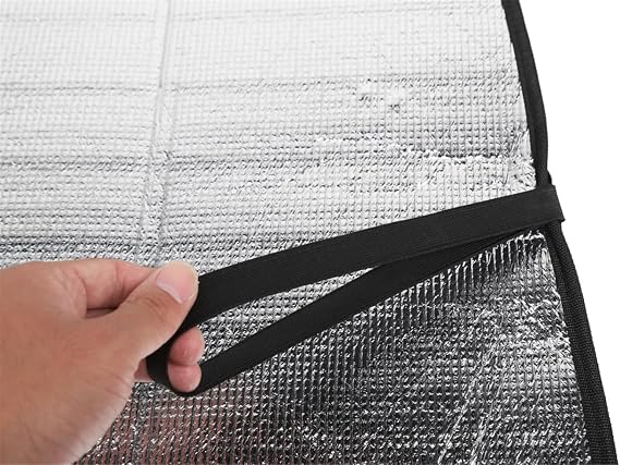Thicken Windshield Sunshade for Suzuki Jimny JB64 JB74W 2019 2020 2021 2022 2023 2024 2025 UV Reflecting Foldable Front Windshield Sun Shade