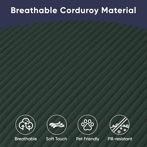 Miniatura 6 de ijuicy Juego de sofá seccional de 3 piezas con otomana, juego de sofá moderno de 6 plazas con otomana de almacenamiento móvil y bolsillos laterales