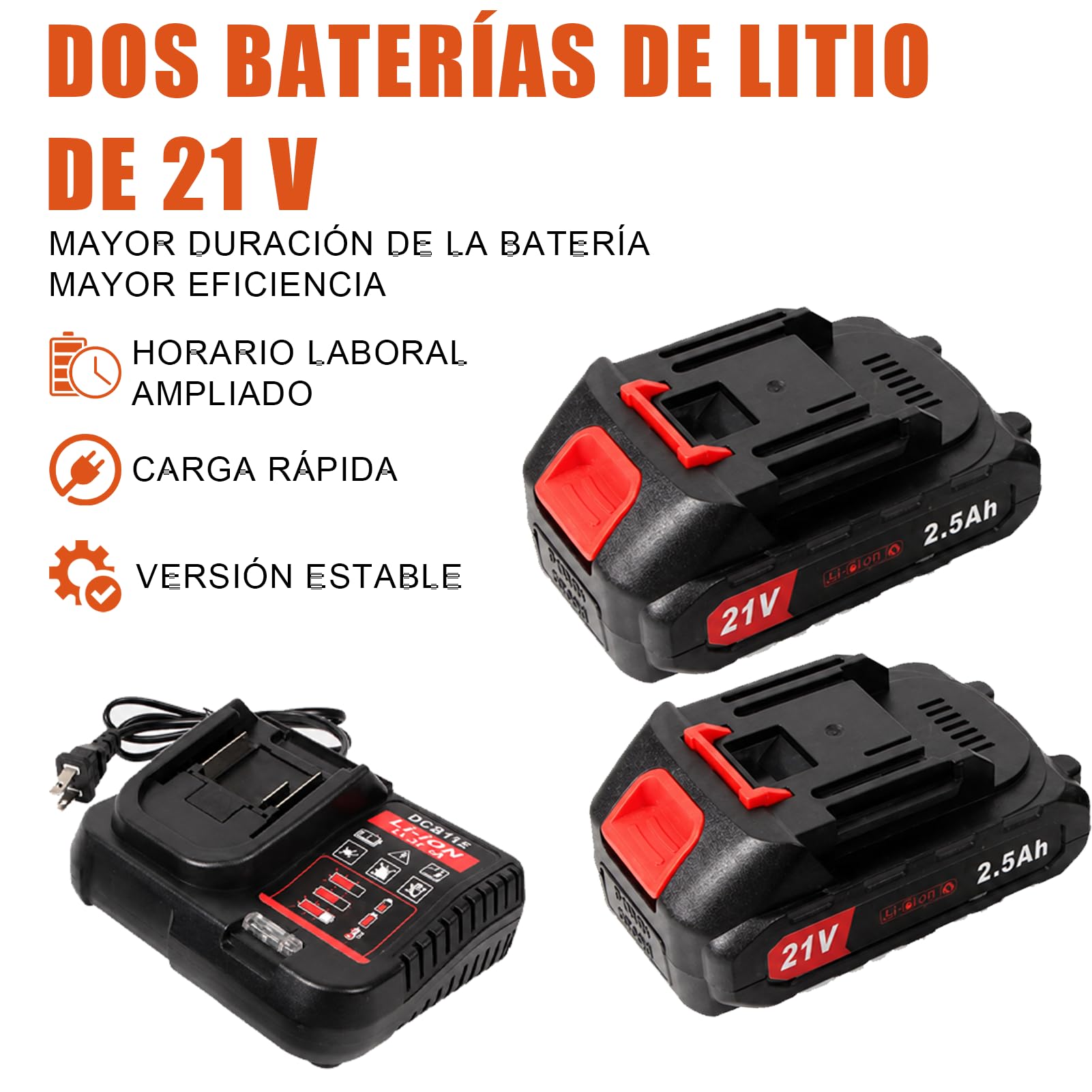Juego de herramientas eléctricas de crimpado, alicates de crimpado a batería, herramienta recargable para terminales termorretráctiles, de nailon, tipo bandera (aislados) y conectores no aislados.