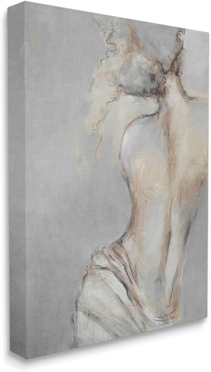Stupell Industries Traditional Nude Baroque Portrait, Designed By Liz Jardine, 24 x 30, Canvas Wall Art