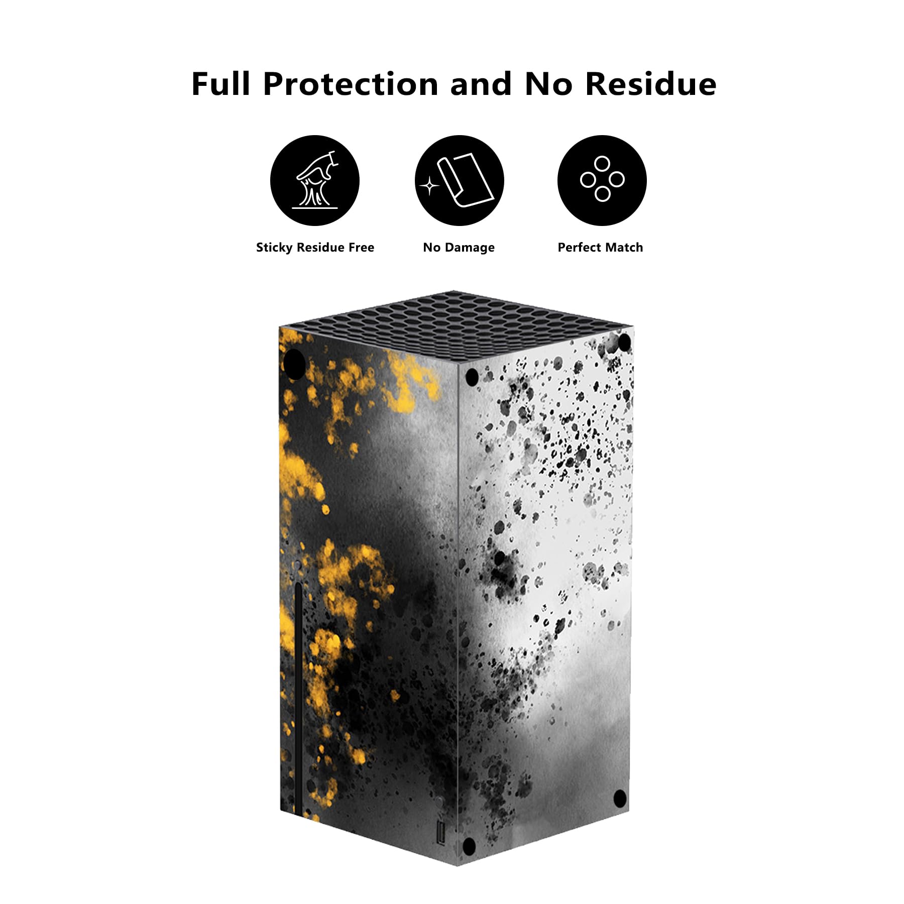playvital Autocollant Manette pour Xbox Series X Accessoires Protection,Stickers pour Xbox Series X Console Skin-Le Royaume Secret - 3