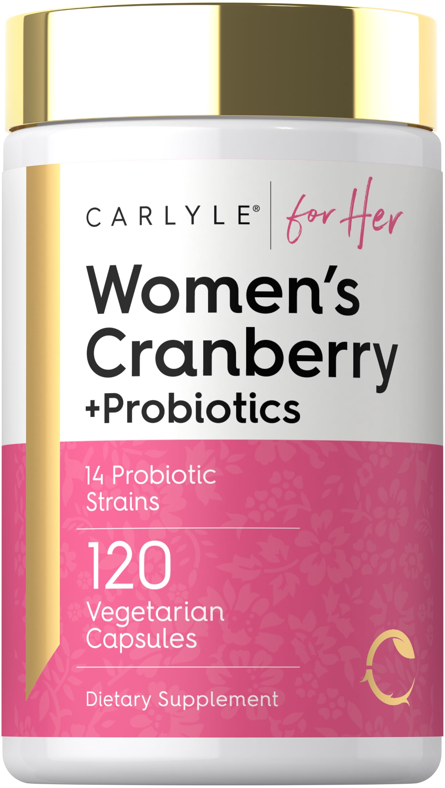 Amazon.com: Carlyle Women's Cranberry Plus Probiotics | 120