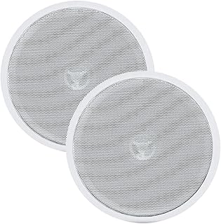 Kit 2 arandela alto falante som ambiente acustica teto parede