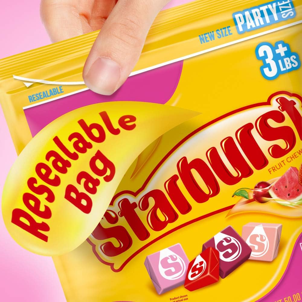 STARBURST Fruit Chews Candy - FaveREDS STARBURST Candy Bulk Indivily