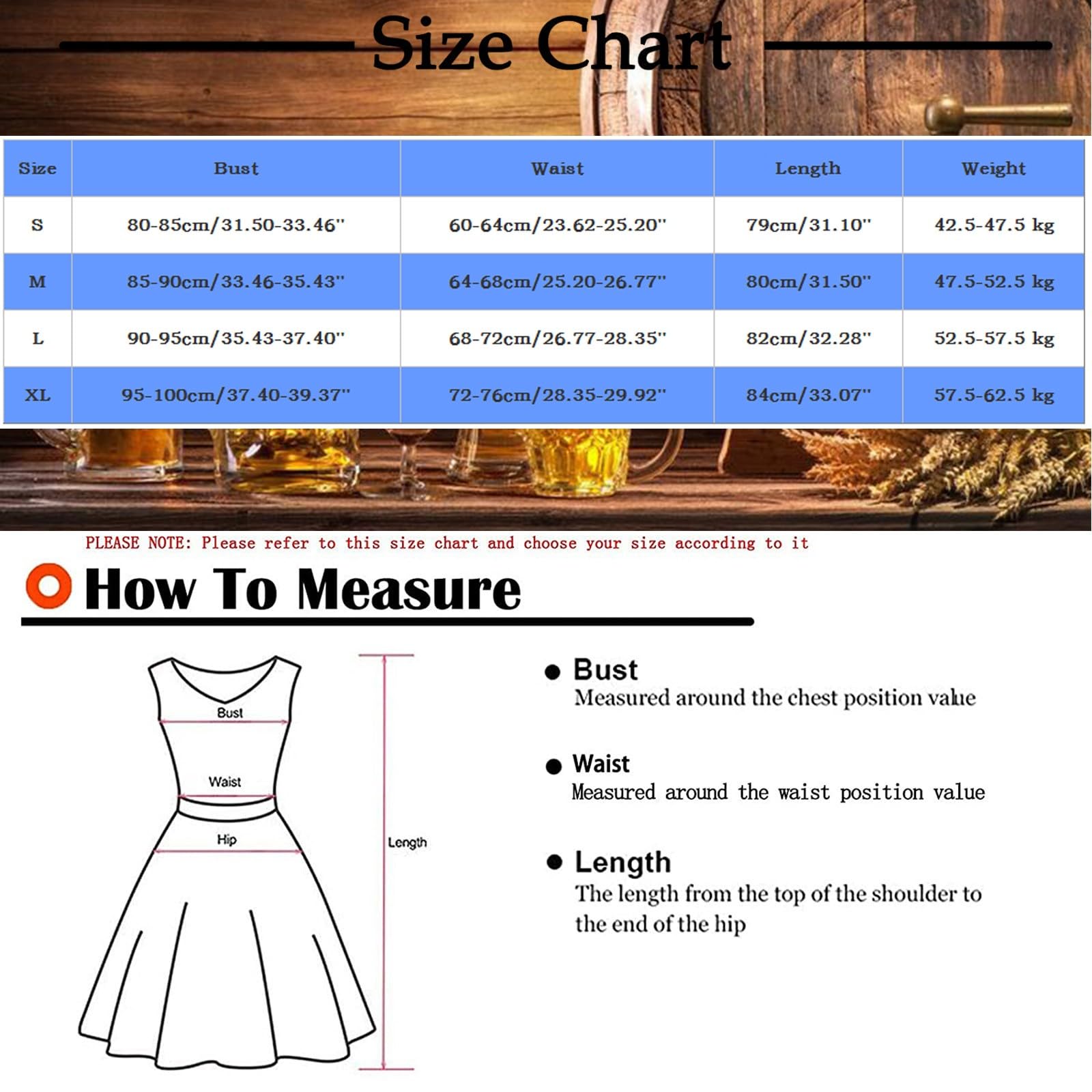Damen Dirndl Trachtenkleid Dirndlkleider Karneval Oktoberfest Party Kostüm Elegantes Dirndl Kleid Trachtenkleid für Oktoberfest Festliches Modern Trachten Outfit für Feste und Feierlichkeiten