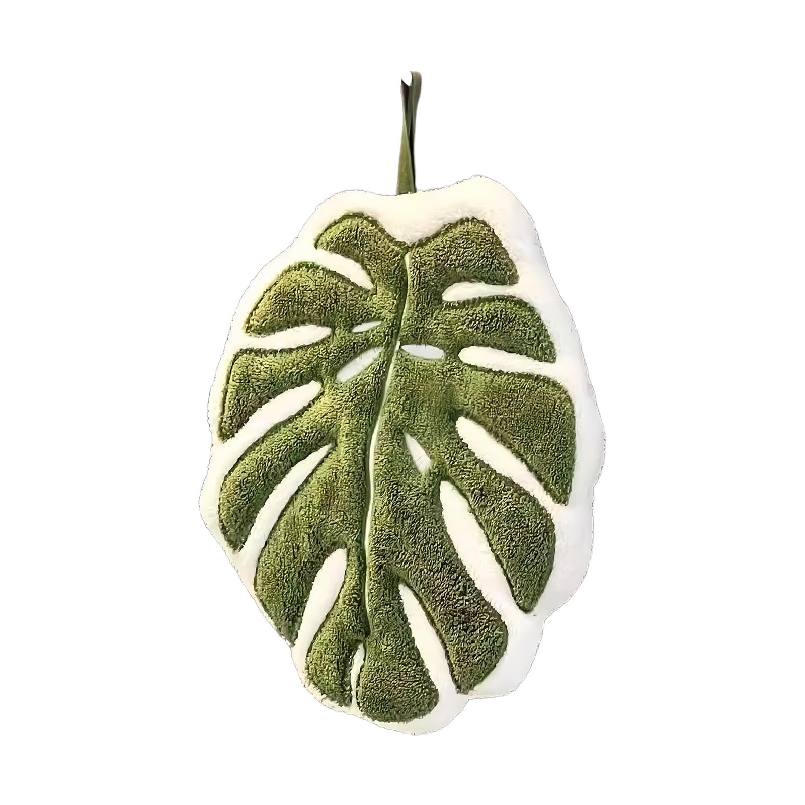 Piceioep Corals Fleece Dishes Cloth with Plant Portable and Quick Drying Ideal for Kitchen Use Absorbent Hand Towel