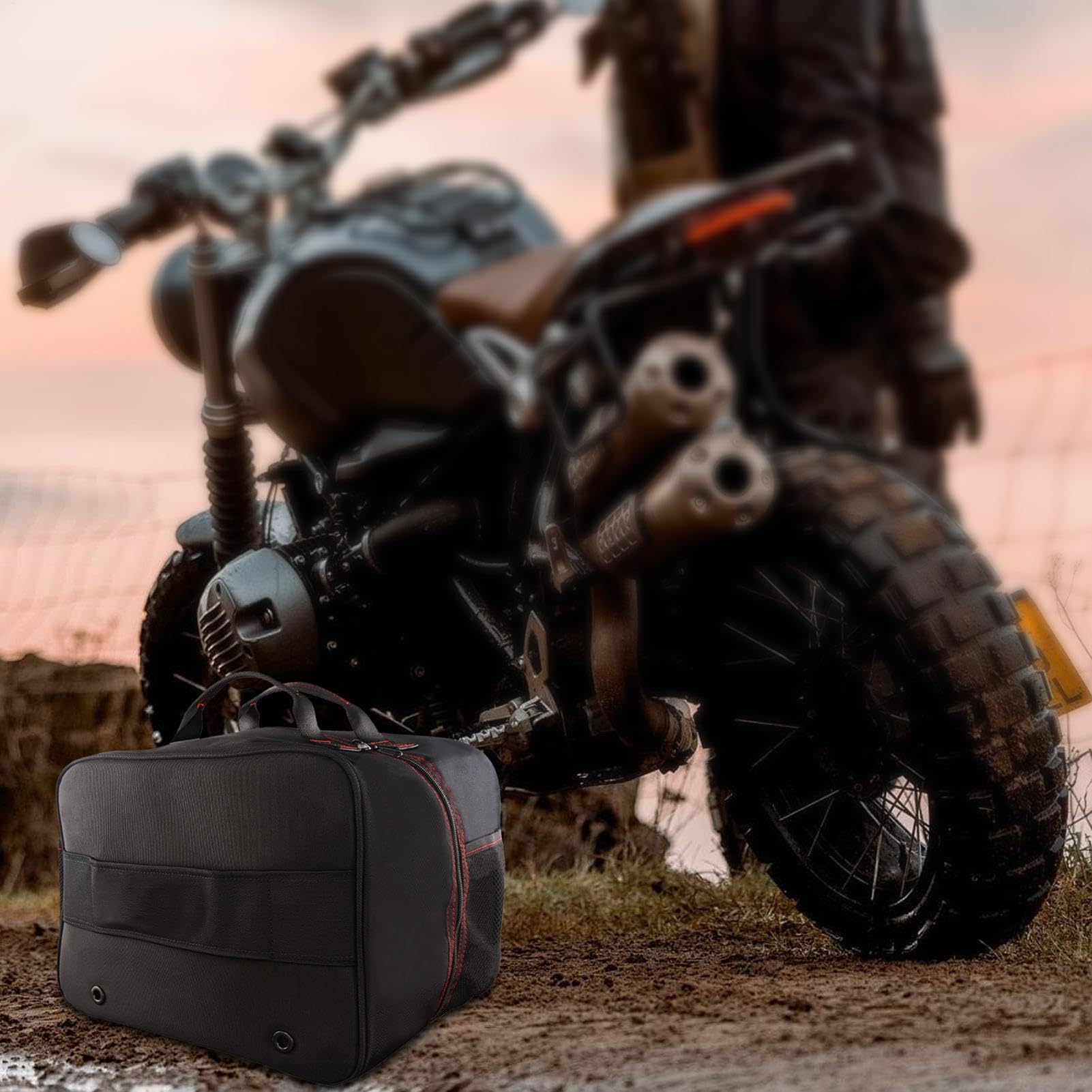 Torba Ręczna na Kaski Wodoodporna Torba O Dużej Pojemności | Wodoodporne Nośniki Motocyklowe Dla Mężczyzn Fanów Motocykli i Turystyki