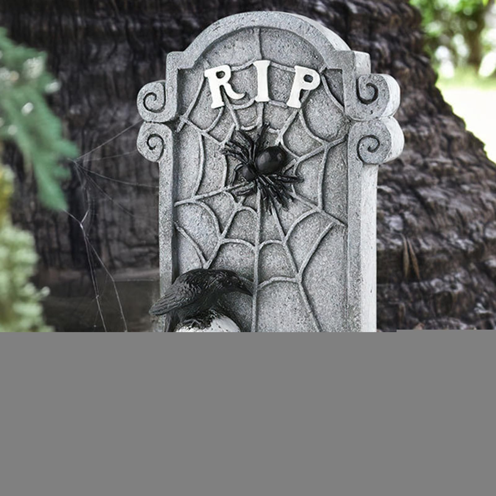 Halloweenowe Nagrobki Na Groby Nagrobki Z Motywem Czaszki, Znaki Ogrodowe
