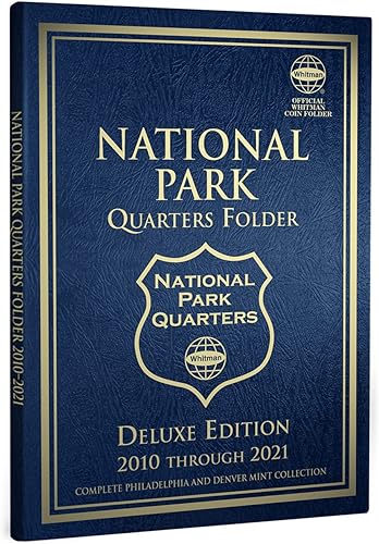 Whitman Carpeta de edición de lujo de los parques nacionales de Washington de EE. UU. Serie completa P & D 2010 - 2021 # 28752